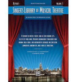 Hal Leonard Singer's Library of Musical Theatre - Vol. 1 Baritone Book Only Vocal Collection