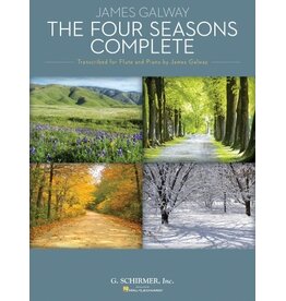 Hal Leonard The Four Seasons Complete transcribed for flute and piano by James Galway Flute and Piano Reduction transcribed for flute and piano by James Galway Woodwind Solo