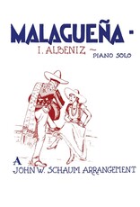Alfred Albeniz - Malaguena Piano Solo