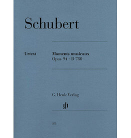 Henle Urtext Edition Schubert - Moments Musicaux Piano Sheet Music