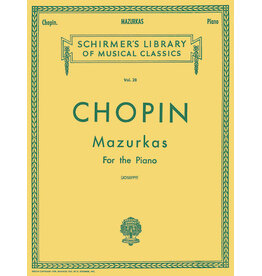 G. Schirmer, Inc. Chopin Mazurkas for the Piano (Joseffy) Schirmer
