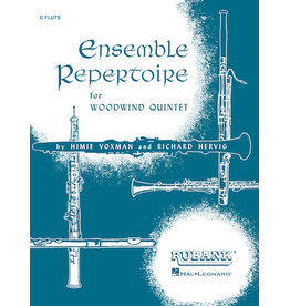 Hal Leonard Ensemble Repertoire for Woodwind Quintet Flute by H. Voxman and Richard Hervig Ensemble Collection