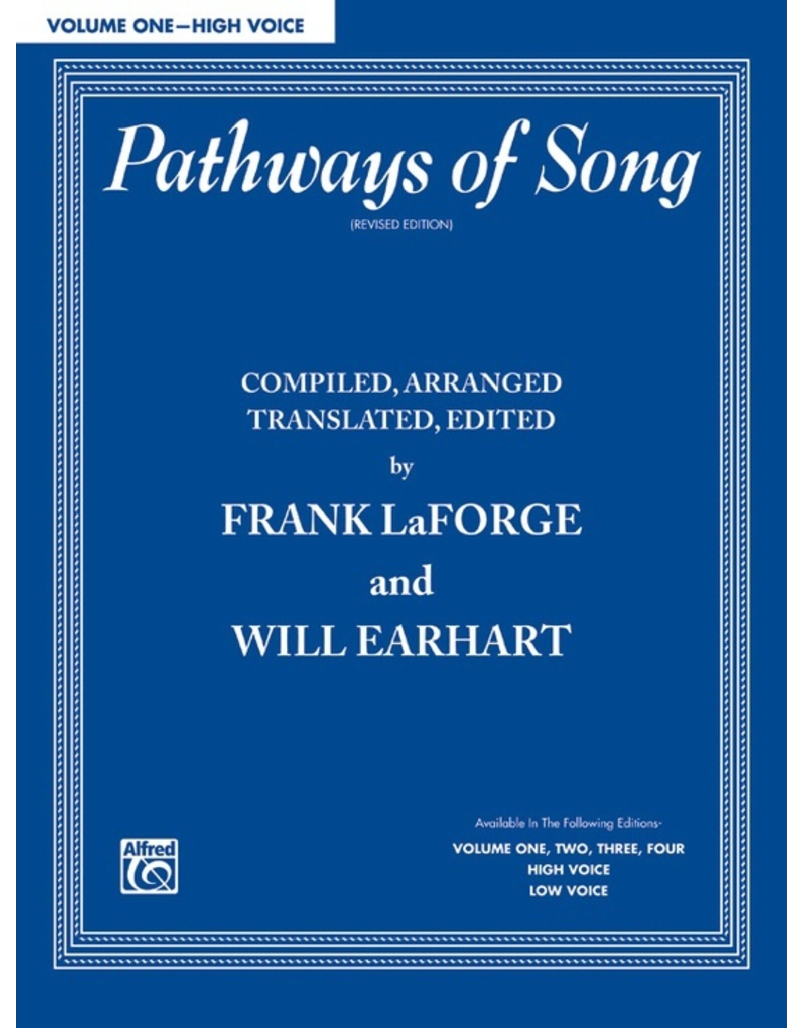 Alfred Pathways of Song, Volume 1 High Voice