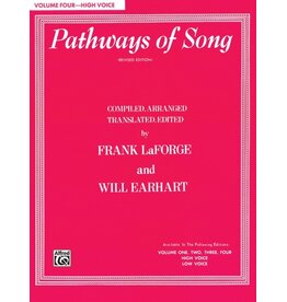 Alfred Pathways of Song, Volume 4 High Voice