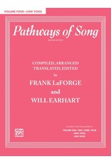 Alfred Pathways of Song, Volume 4 Low Voice