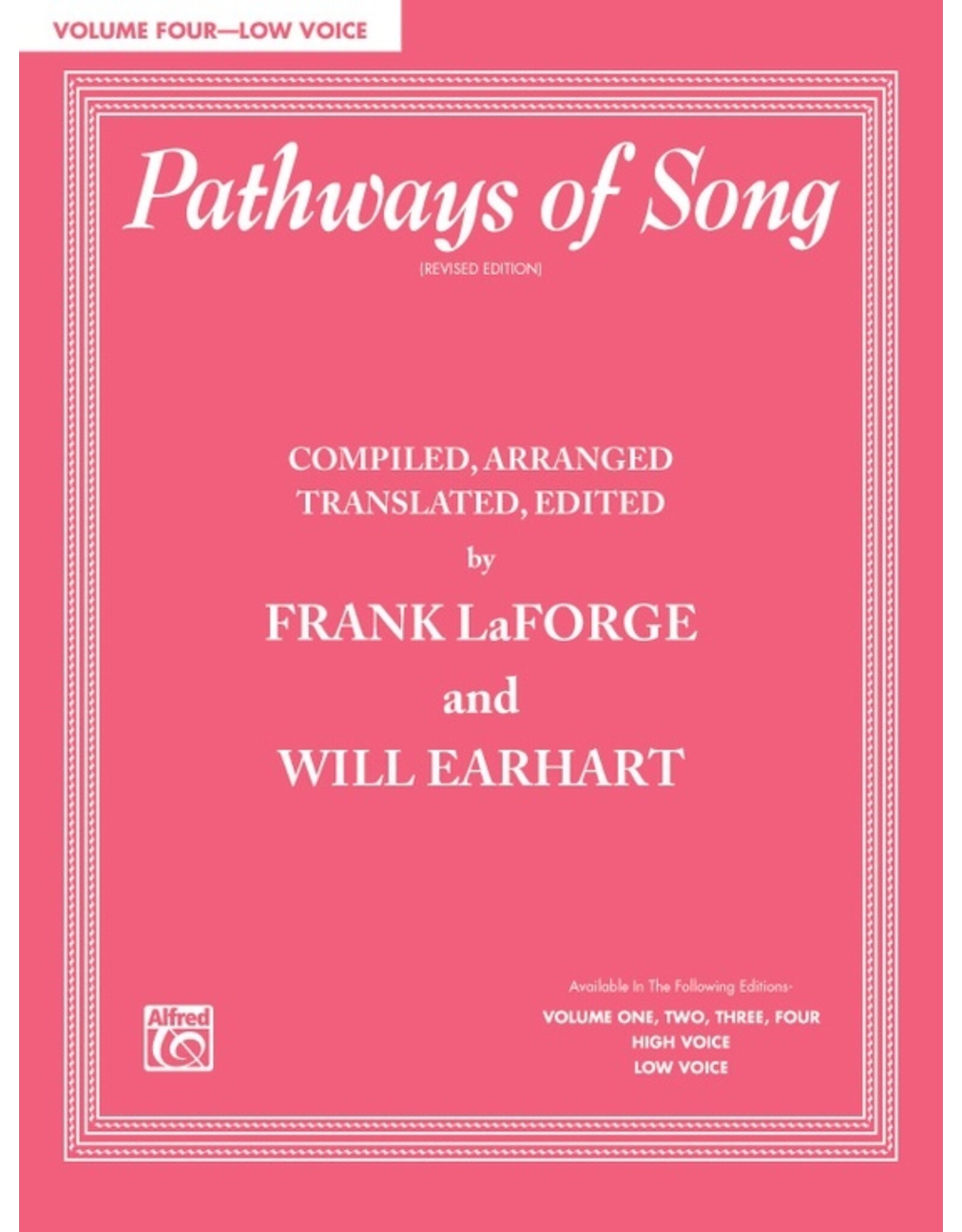 Alfred Pathways of Song, Volume 4 Low Voice