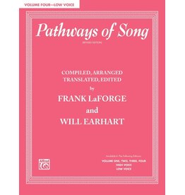 Alfred Pathways of Song, Volume 4 Low Voice