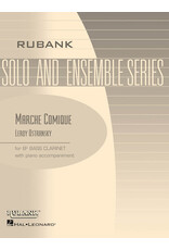 Rubank Publications Marche Comique Bb Bass Clarinet Solo with Piano - Grade 3 Leroy Ostransky