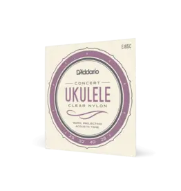 D'Addario D'Addario EJ65C Pro-Arte Custom Extruded NylonUkulele Strings, Concert