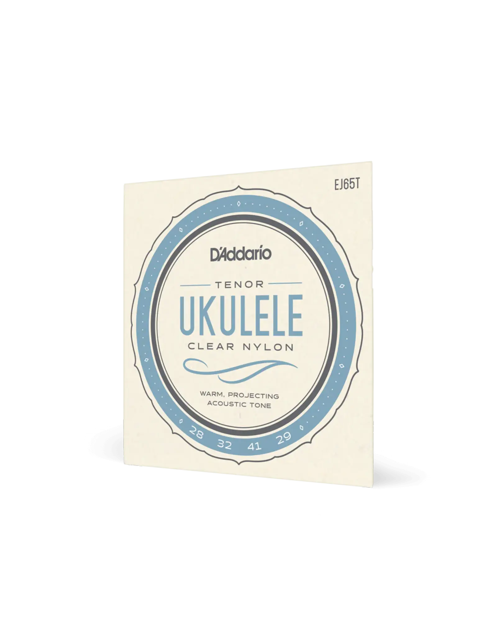 D'Addario D'Addario EJ65T Pro-Arte Custom Extruded Nylon Ukulele Strings, Tenor