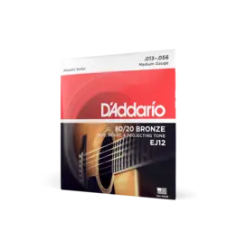 D'Addario D'addario 13-56 Medium, 80/20 Bronze Acoustic Guitar Strings