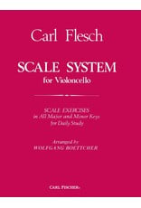 Carl Fischer LLC Carl Flesch Scale System for Cello (Violoncello)