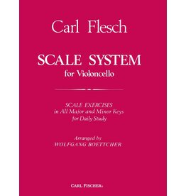 Carl Fischer LLC Carl Flesch Scale System for Cello (Violoncello)