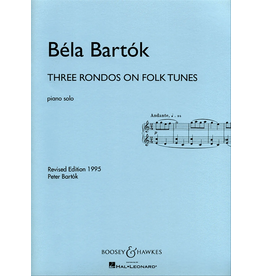 Hal Leonard Three Rondos on Folk Tunes Revised Edition 1995 (ed. P. Bartok) BH Piano