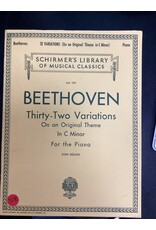 Hal Leonard Beethoven - Thirty-Two Variations on an Original Theme in C Minor