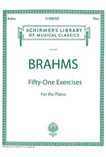 Hal Leonard Brahms - 51 Exercises Piano Solo Piano Method Piano Solo