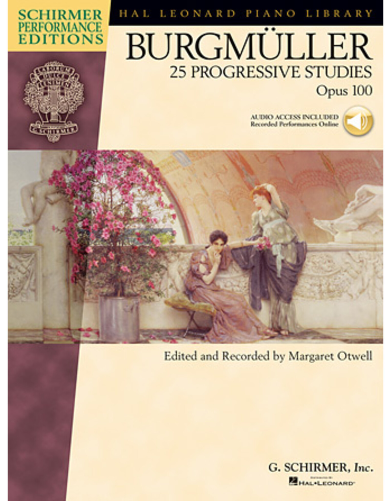 Hal Leonard Burgmuller - 25 Progressive Studies, Opus 100 (ed. Margaret Otwell) Schirmer Performance Editions Schirmer Performance Editions