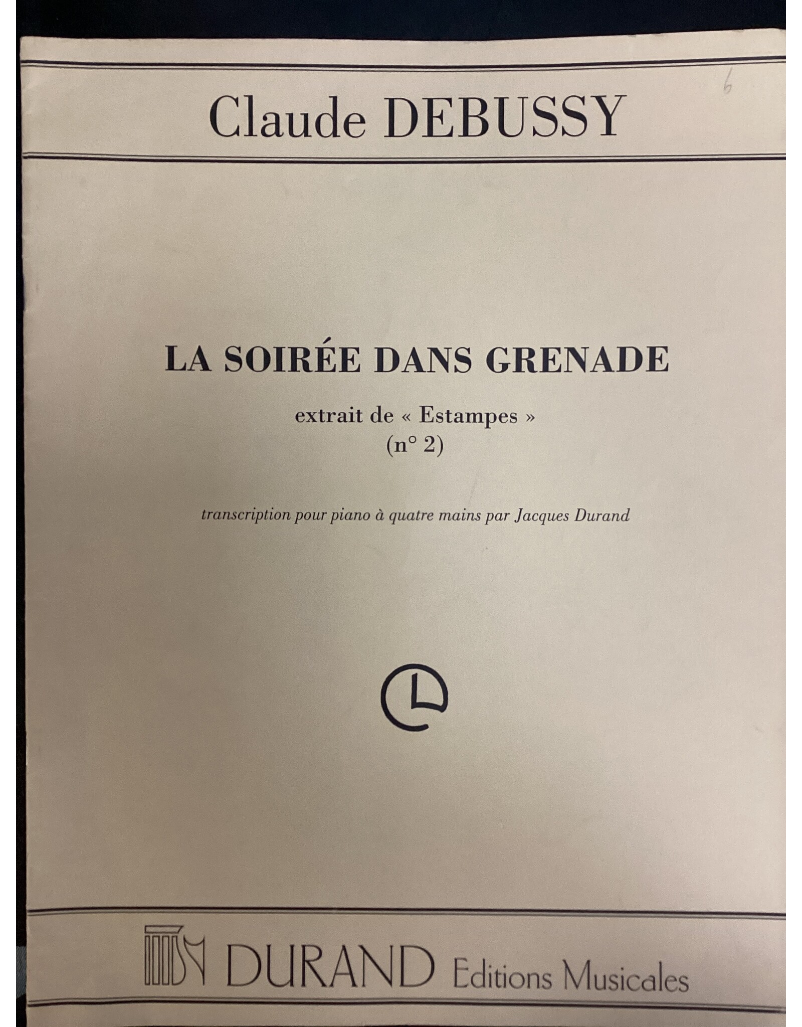 Generic Debussy La Soirée Dans Grenade