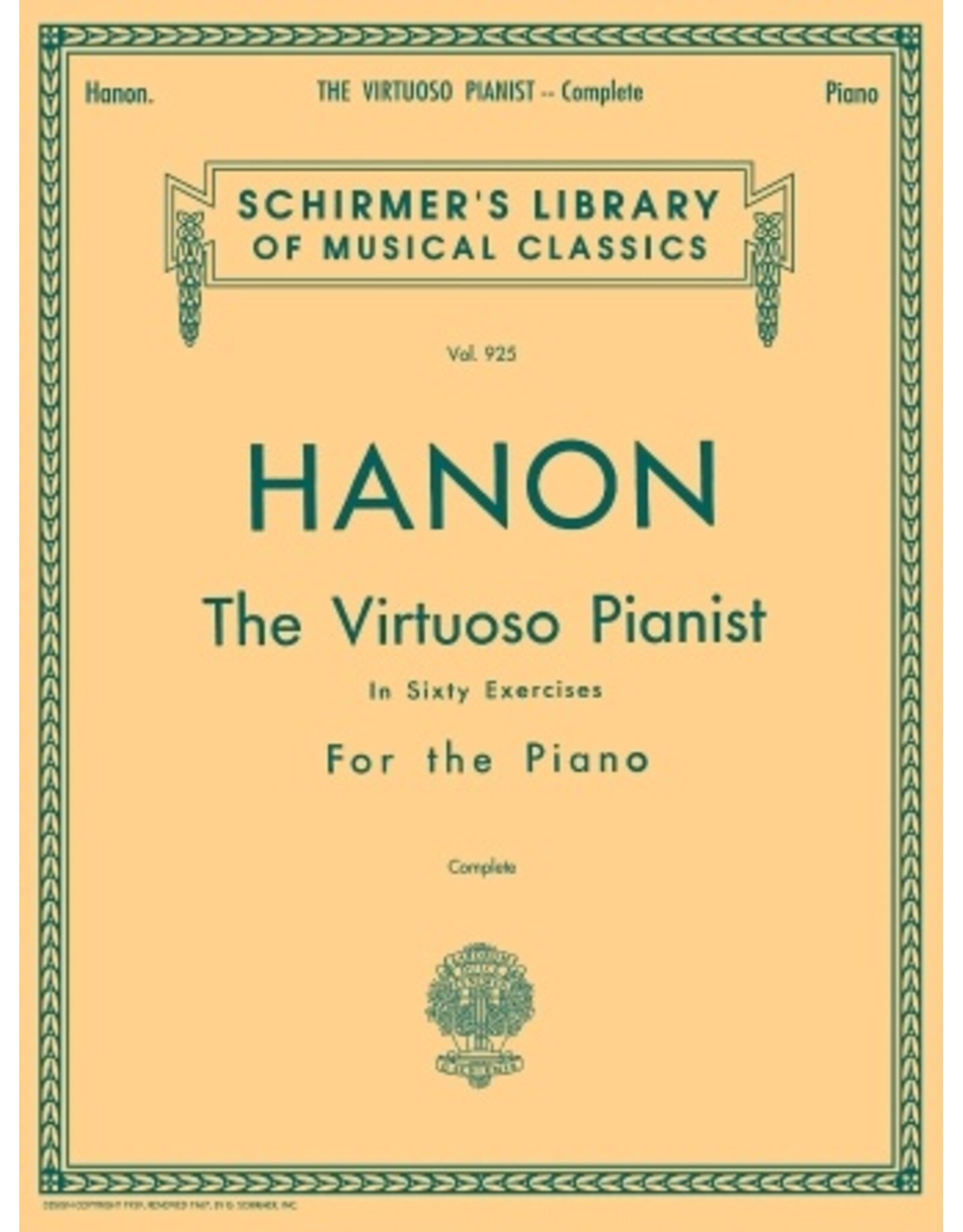 Hal Leonard Hanon - Virtuoso Pianist in 60 Exercises - Complete Edition