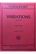 International Kabalevsky - Variations Op.40