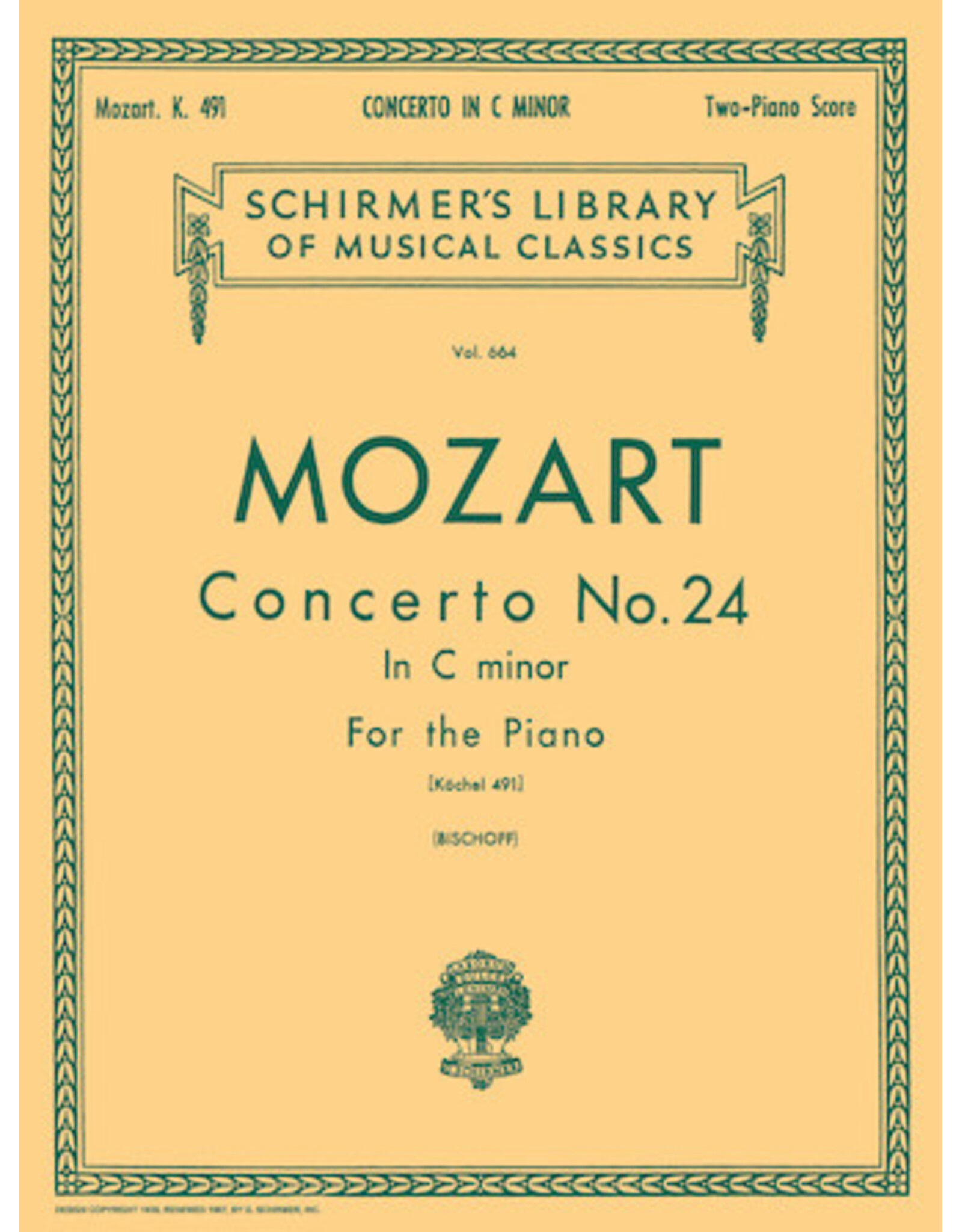 Hal Leonard Concerto No. 24 in C Minor, K.491 Piano Duet (Kullak) Piano Piano Duet