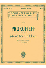 Hal Leonard Prokofiev Music for Children, Op. 65 (12 Easy Pieces for the Piano) Piano Solo Piano Collection Piano Solo