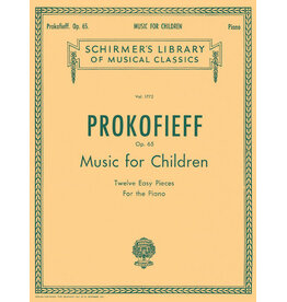 Hal Leonard Prokofiev Music for Children, Op. 65 (12 Easy Pieces for the Piano) Piano Solo Piano Collection Piano Solo