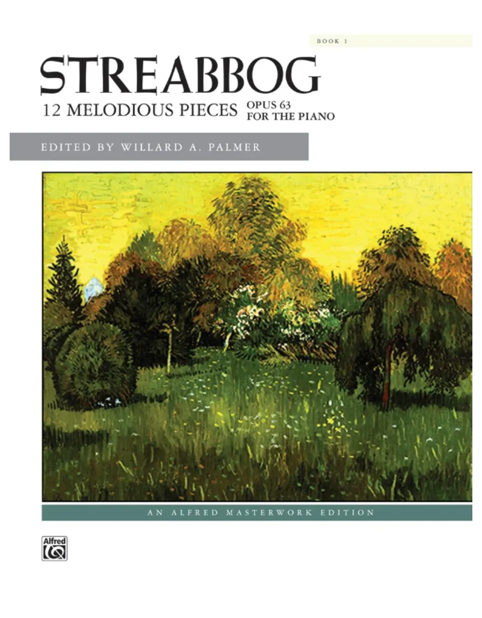 Alfred Streabog 12 Melodious Pieces, Book 1, Op. 63