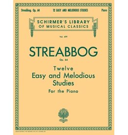 Hal Leonard Streabbog 12 Easy and Melodious Studies, Op. 64 (Grade 2) Piano Technique Piano Method Piano Technique