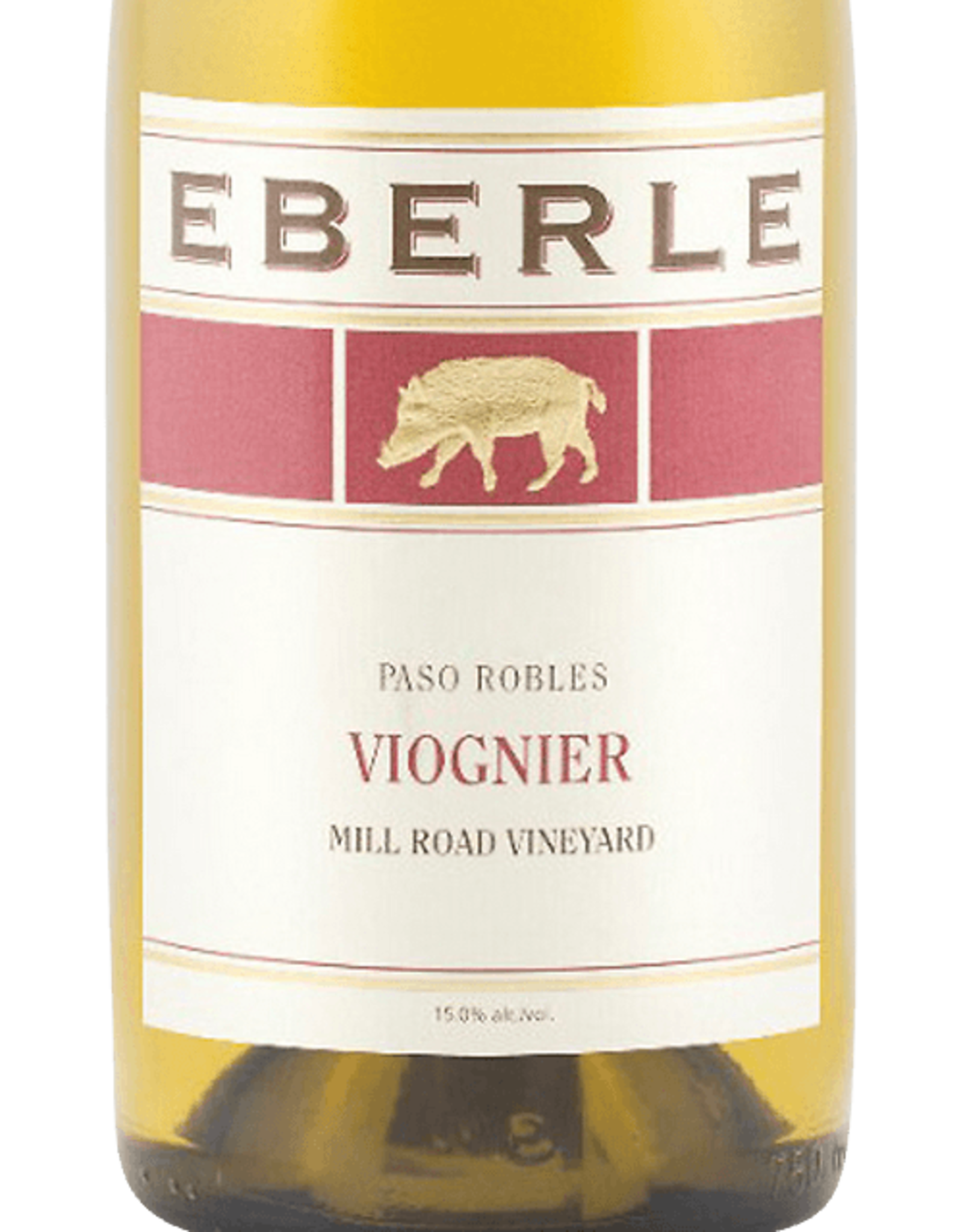Eberle Winery Viognier Mill Road Vineyard Paso Robles 2017