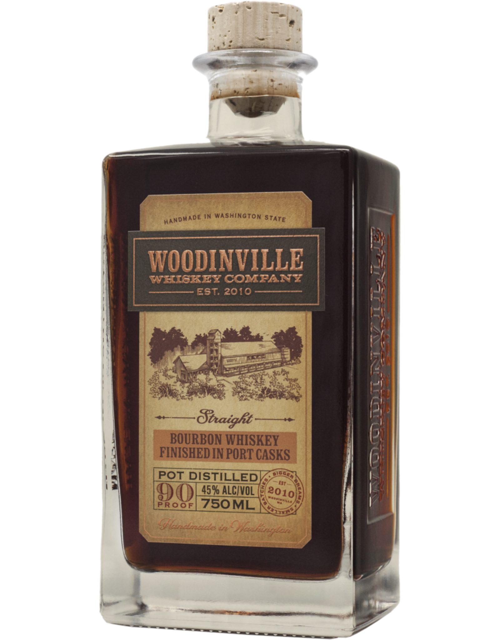Woodinville Bourbon Port Cask finish