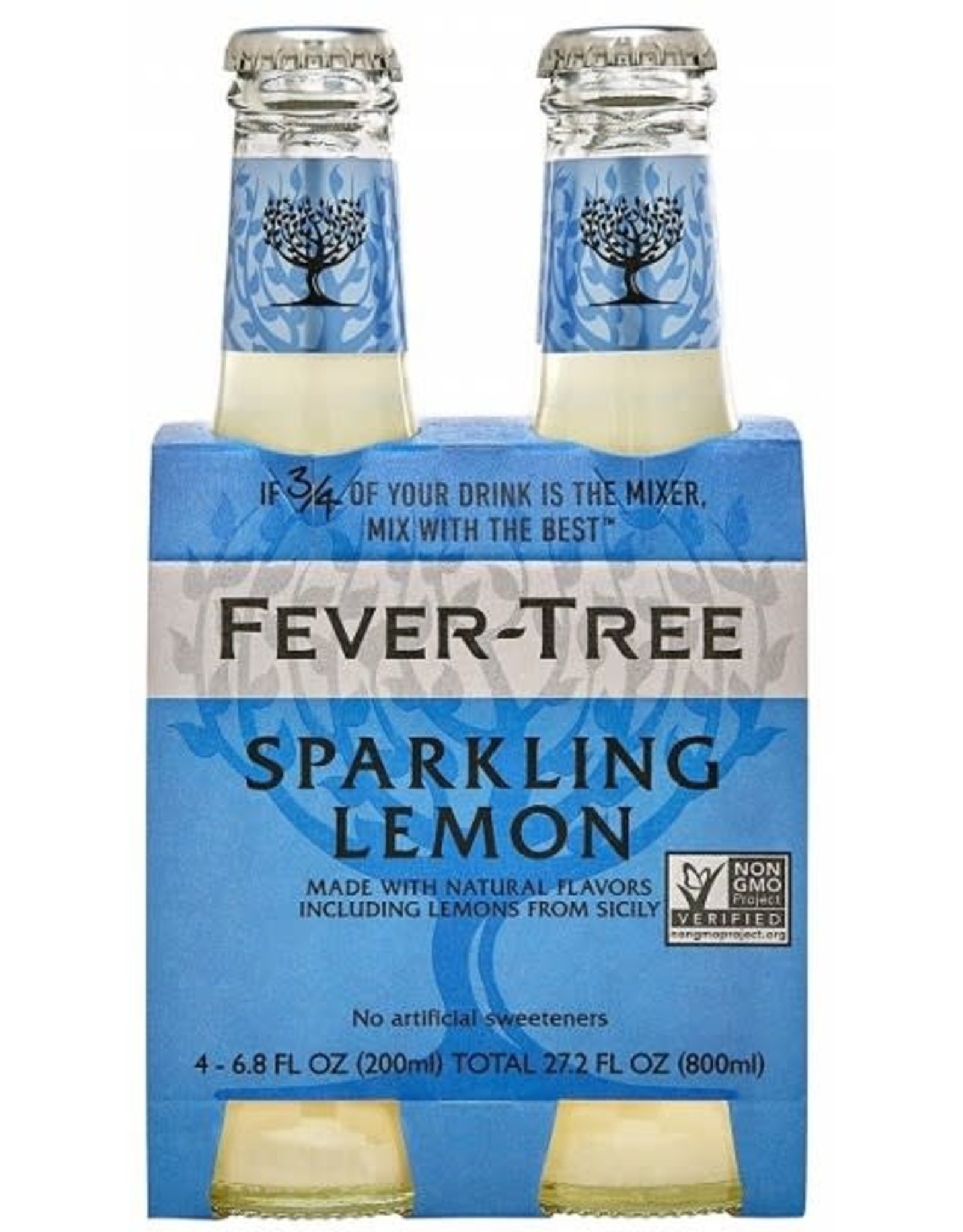 Fever Tree Sparkling Lemon 4 pack