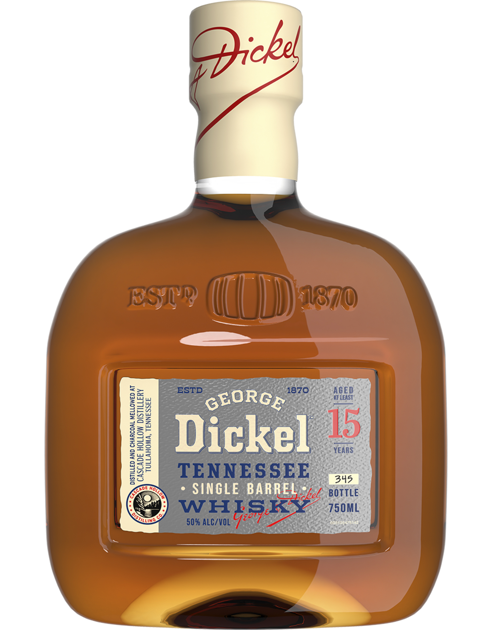 George Dickel 15 yr Single Barrel Tennessee Whisky