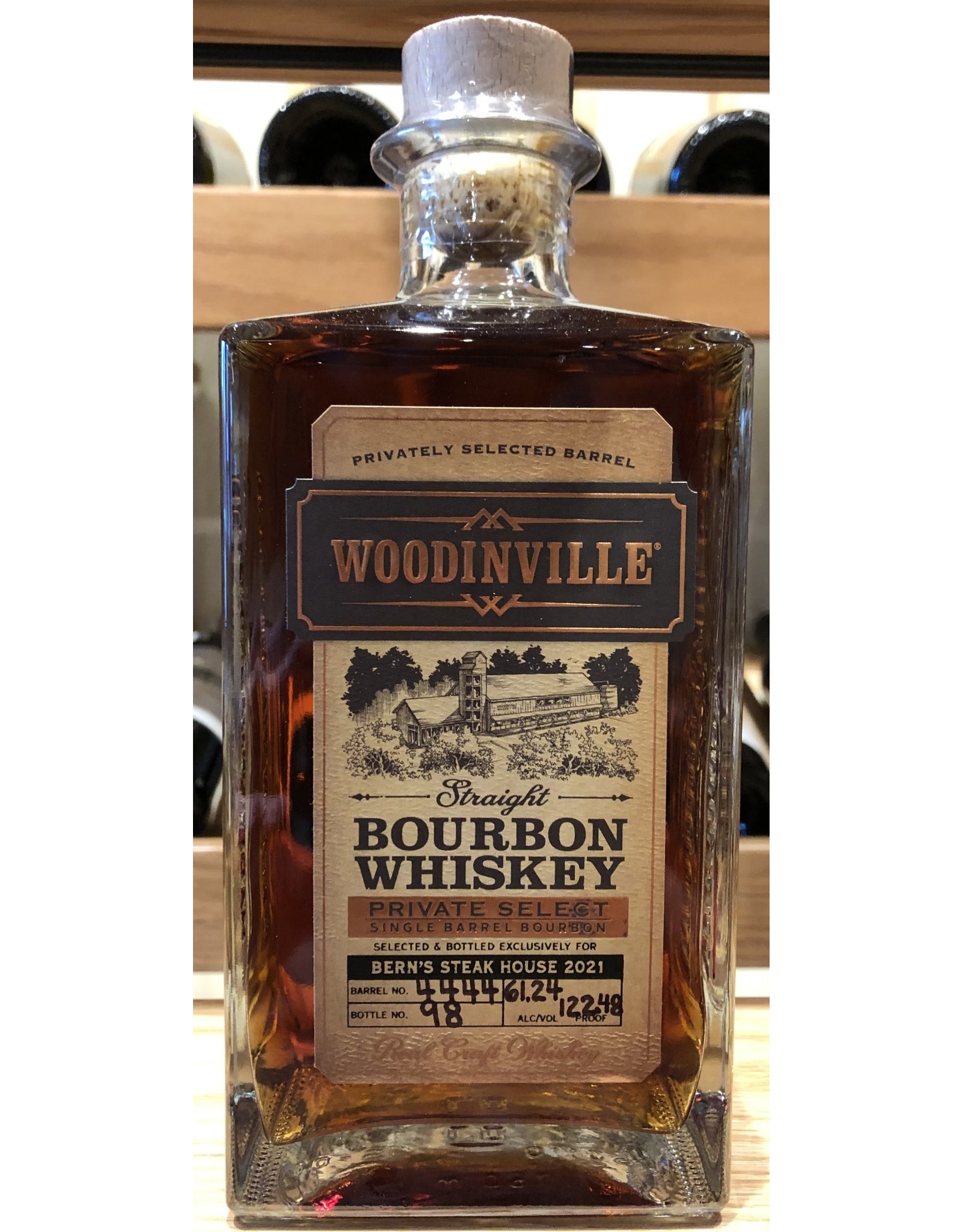 Bern's Woodinville Private Barrel Bourbon 2021