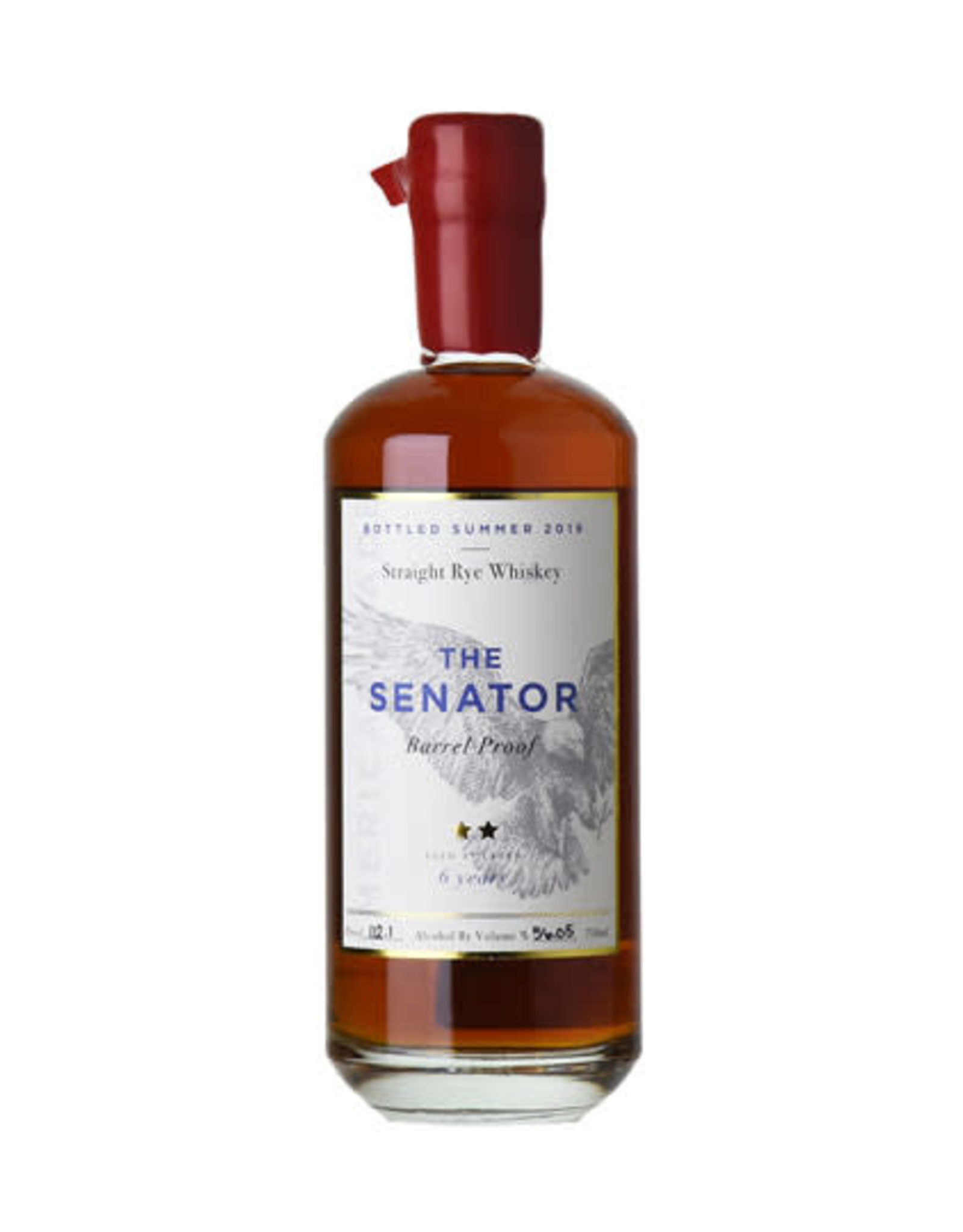 The Senator Barrel Proof Straight Rye Whiskey