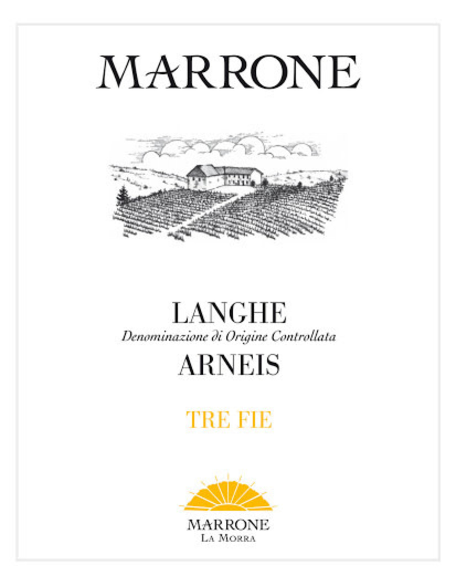 Marrone Langhe Arneis Tre Fie 2018