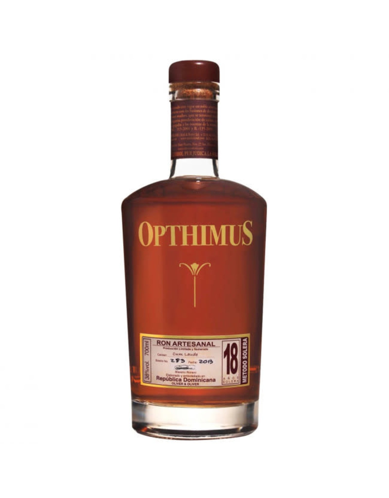 Opthimus Rum 18 year