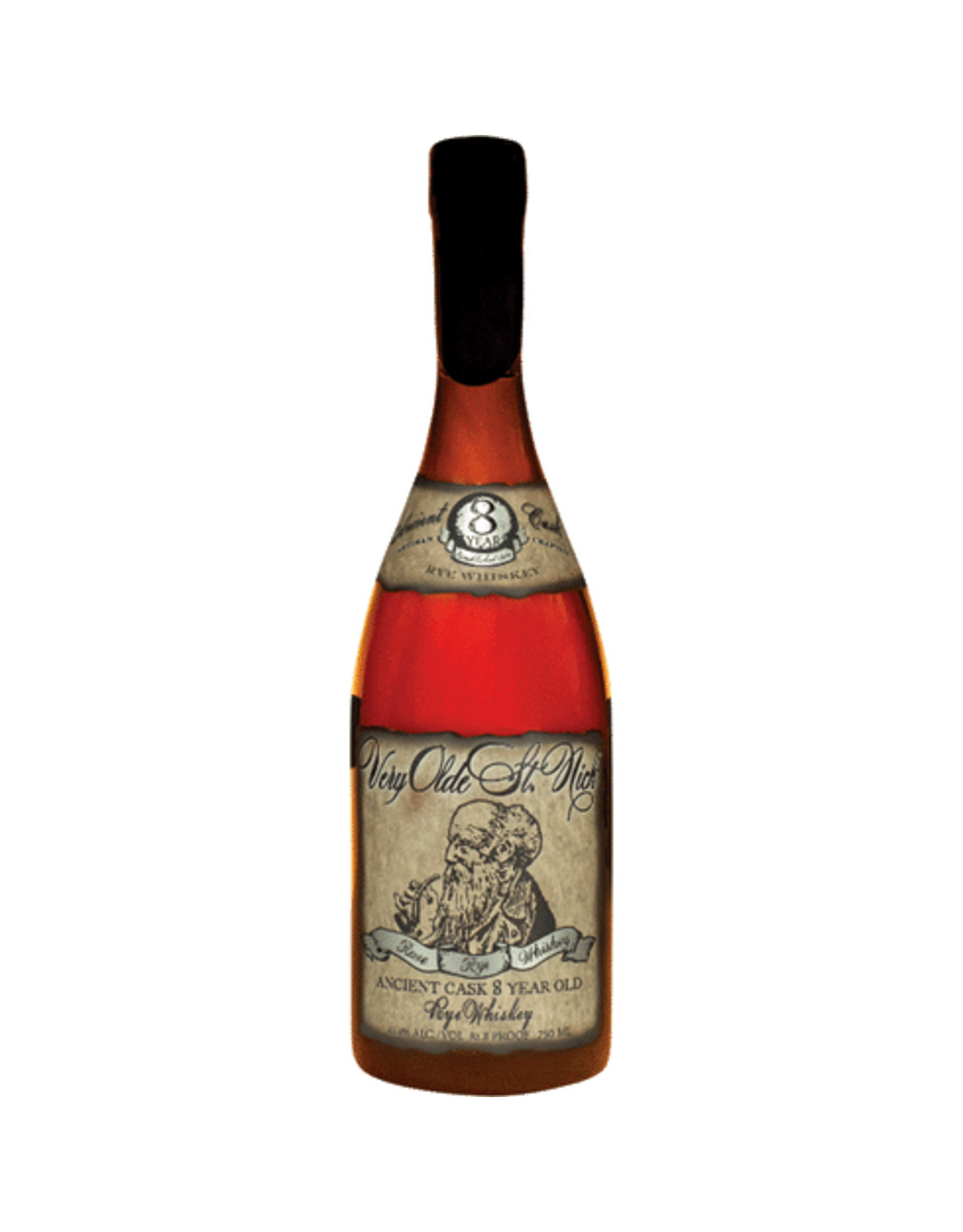Very Olde St Nick Ancient Cask 8 year rye Whiskey