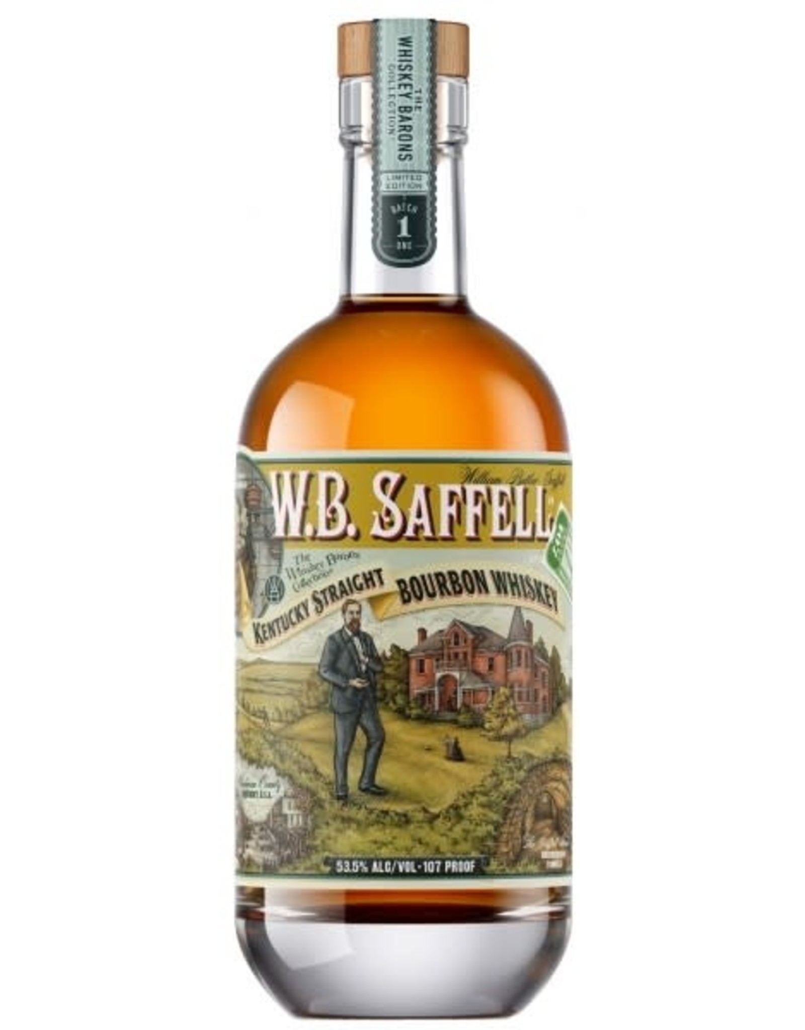 W.B. Saffell Kentucky Straight Bourbon Whiskey 375ml