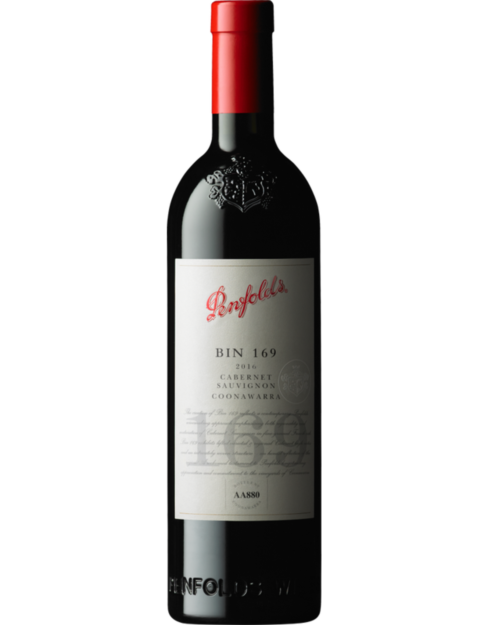 Penfolds Bin 169 Cabernet Sauvignon, Coonawarra 2016