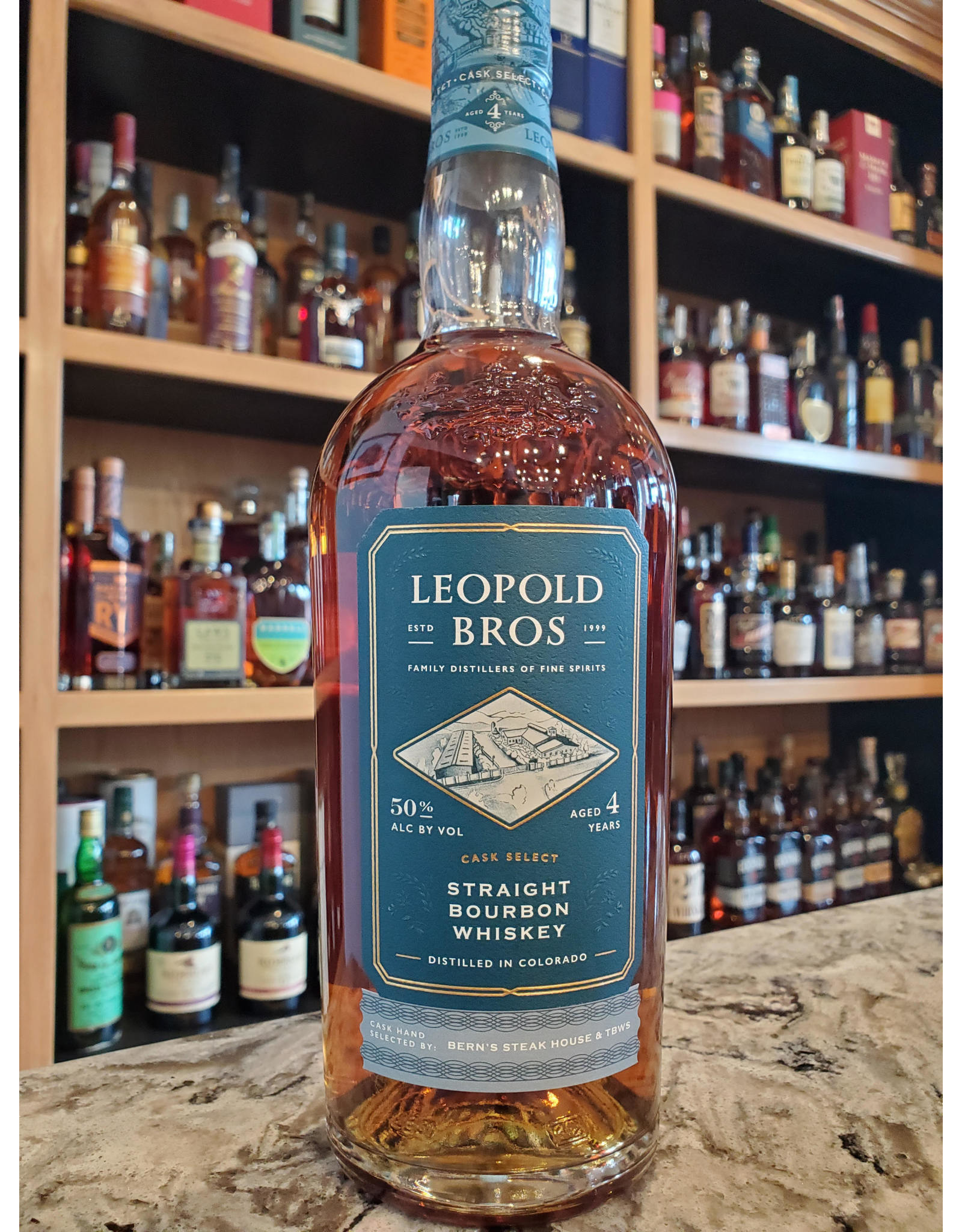 Bern's & TBWS Leopold Bros Straight Bourbon Cask Select #680