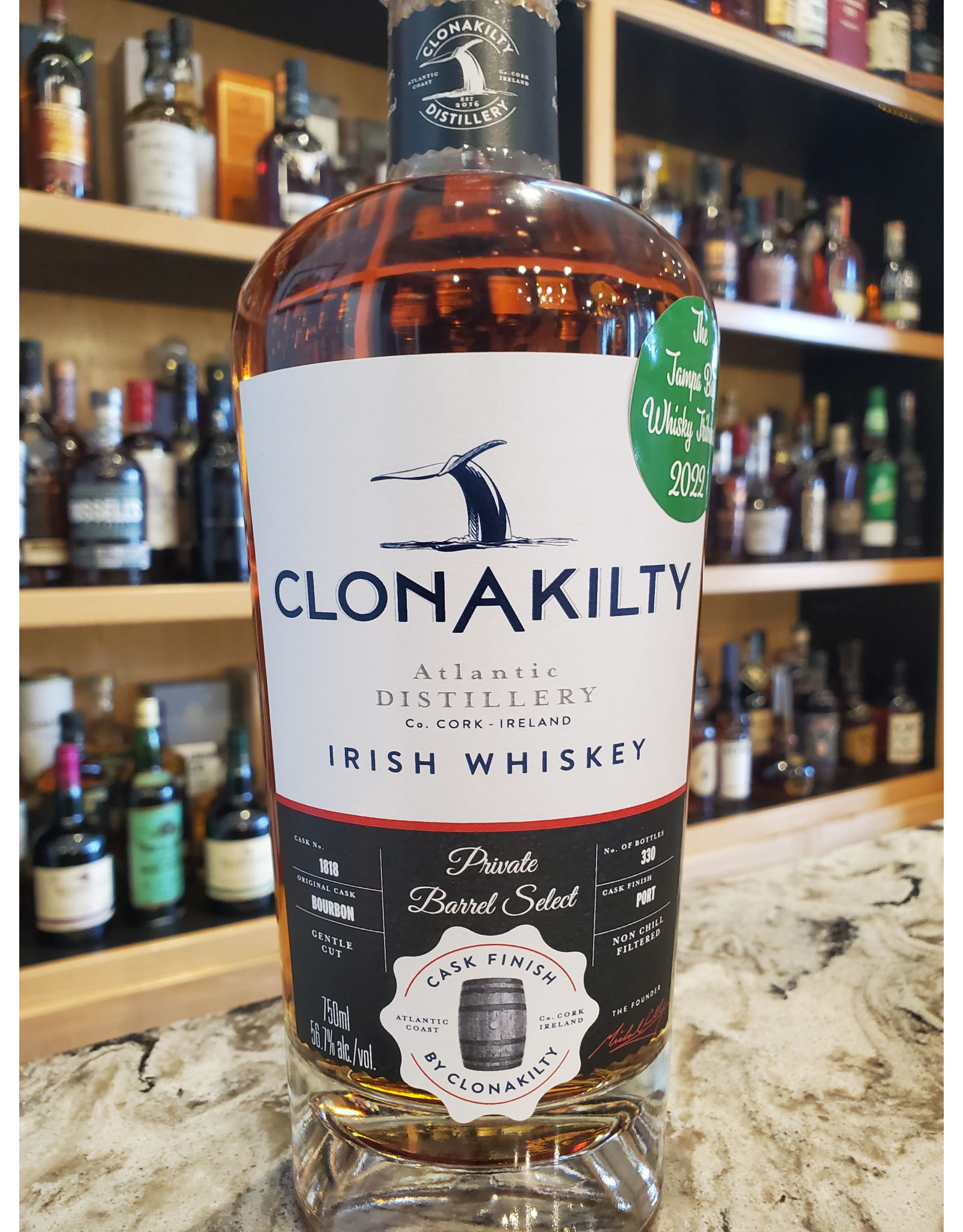 Tampa Bay Whisky Tribunal Clonakilty Single Barrel Port Finish Irish Whiskey