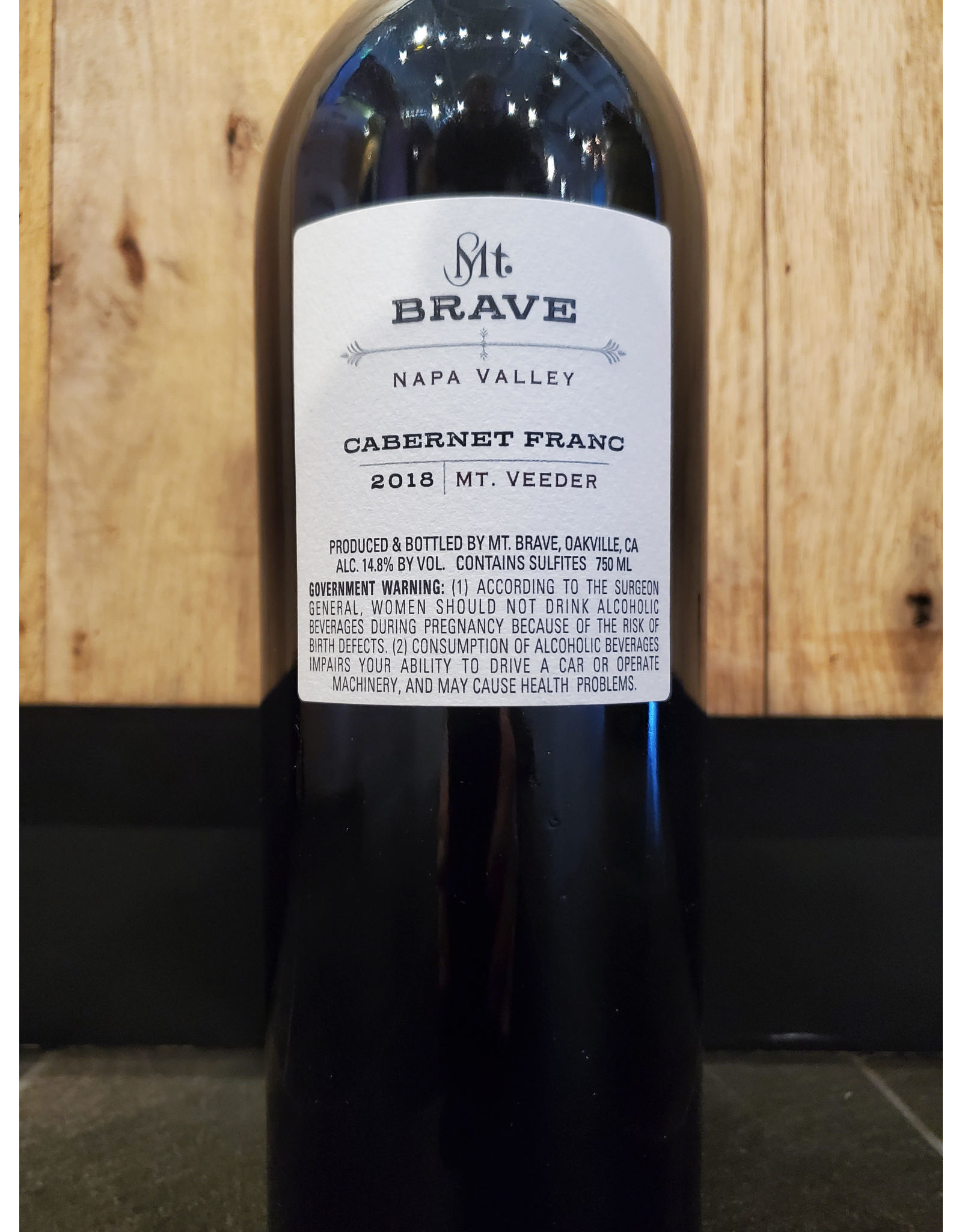 Mt. Brave, Cabernet Franc, 2018