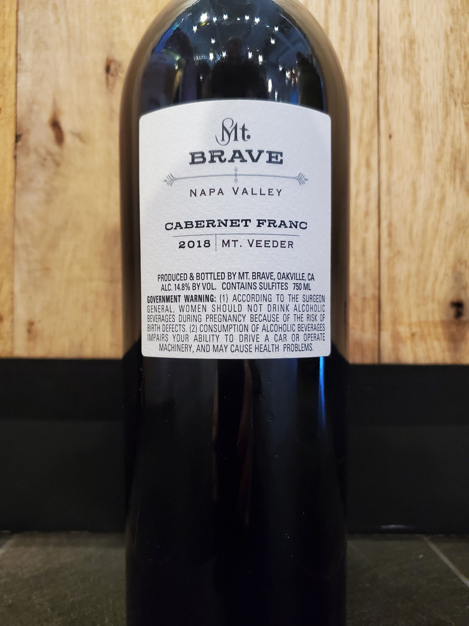 Mt. Brave, Cabernet Franc, 2018 - Bern's Fine Wines & Spirits