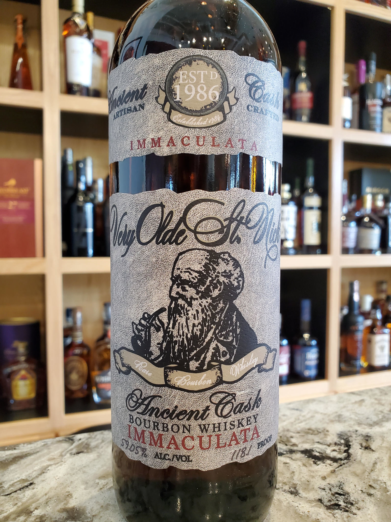 Very Old St. Nick, Immaculata, Ancient Cask, Bourbon Bern's Fine