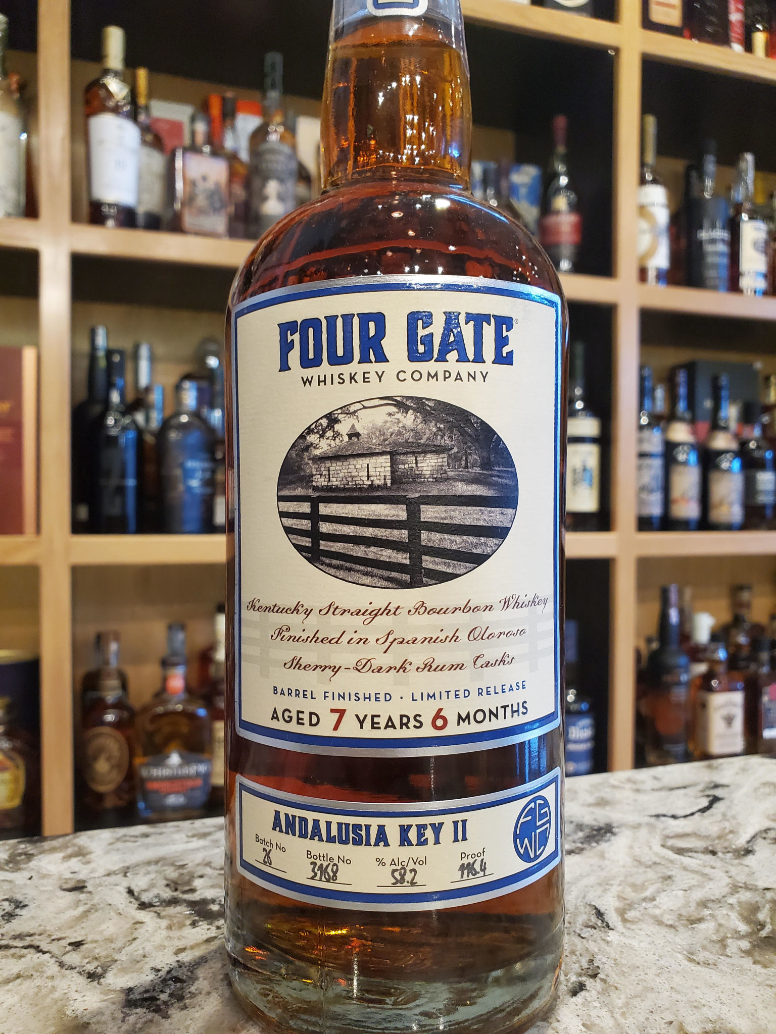 Four Gate, Andalusia Key II, Bourbon Bern's Fine Wines & Spirits