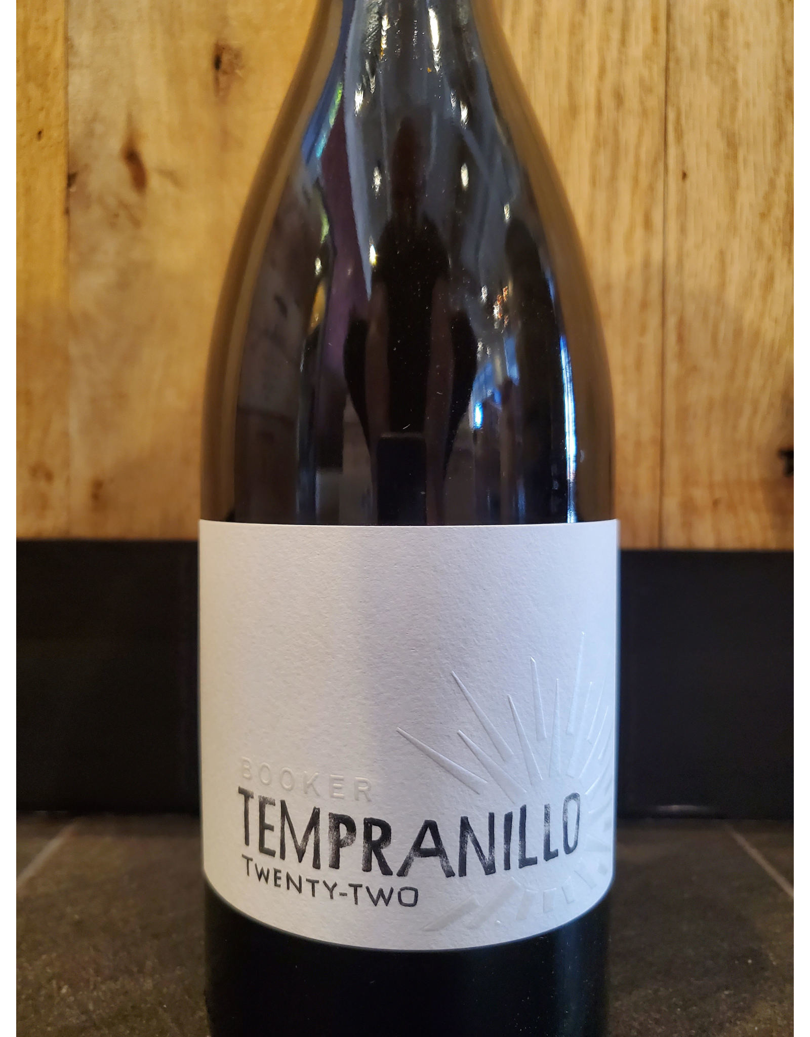 Booker, Twenty-Two, Tempranillo, 2017