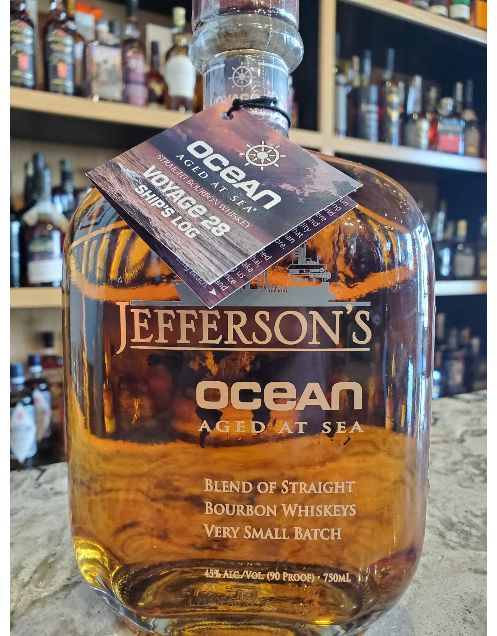 Jefferson's, Ocean, voyage 28, Bourbon