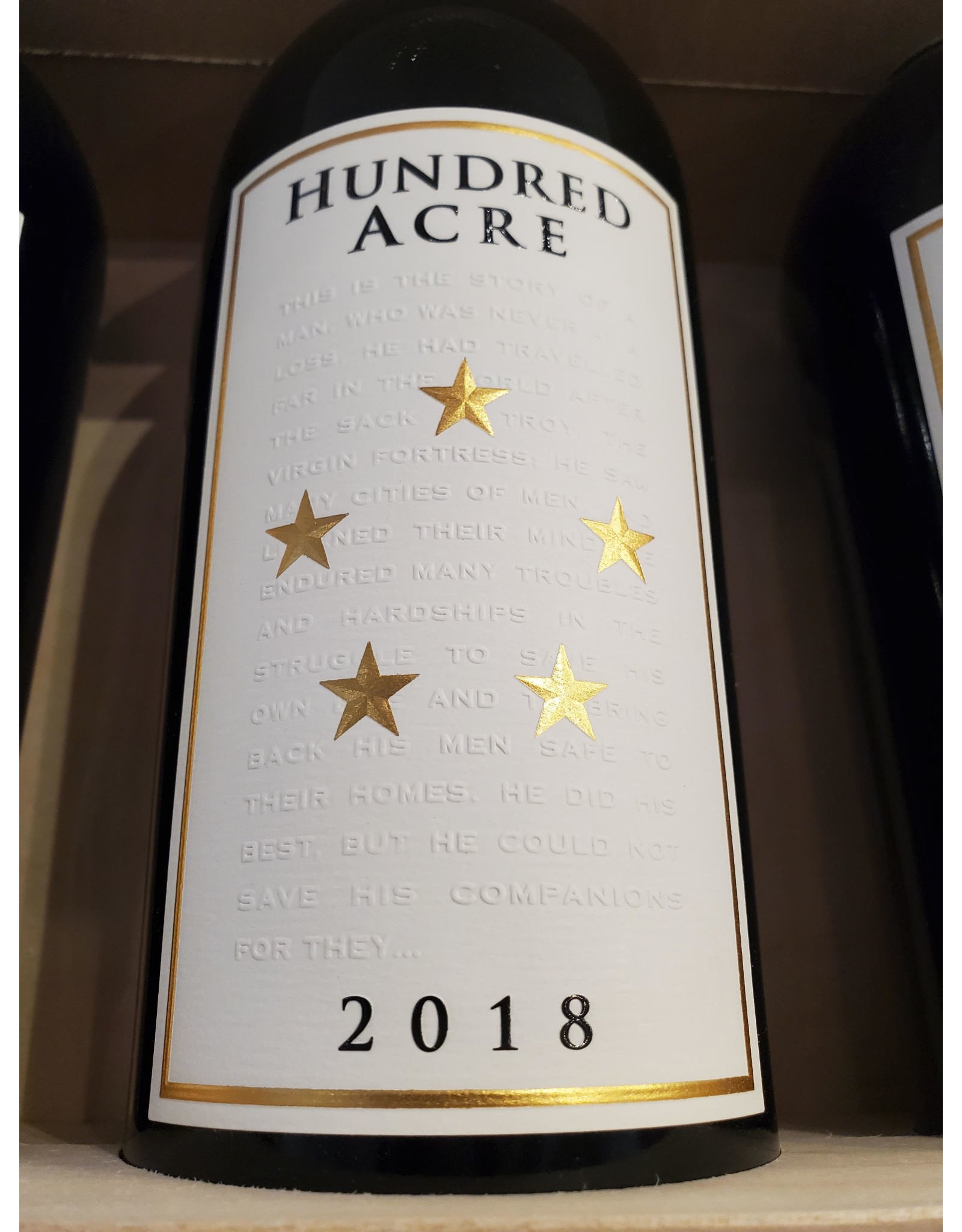 Hundred Acre, Dark Ark, Cabernet Sauvignon, 2018