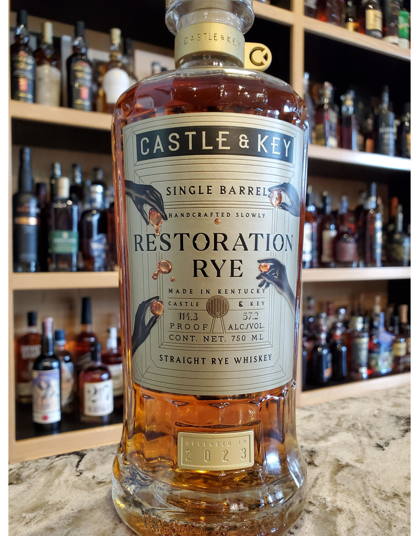 Bern's Select, Castle & Key, Restoration, Single Barrel, Rye